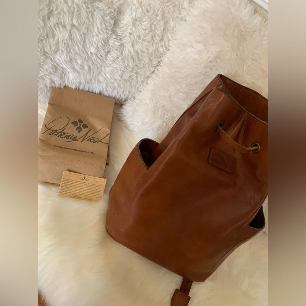 Patricia Nash Drawstring Backpack - image 1